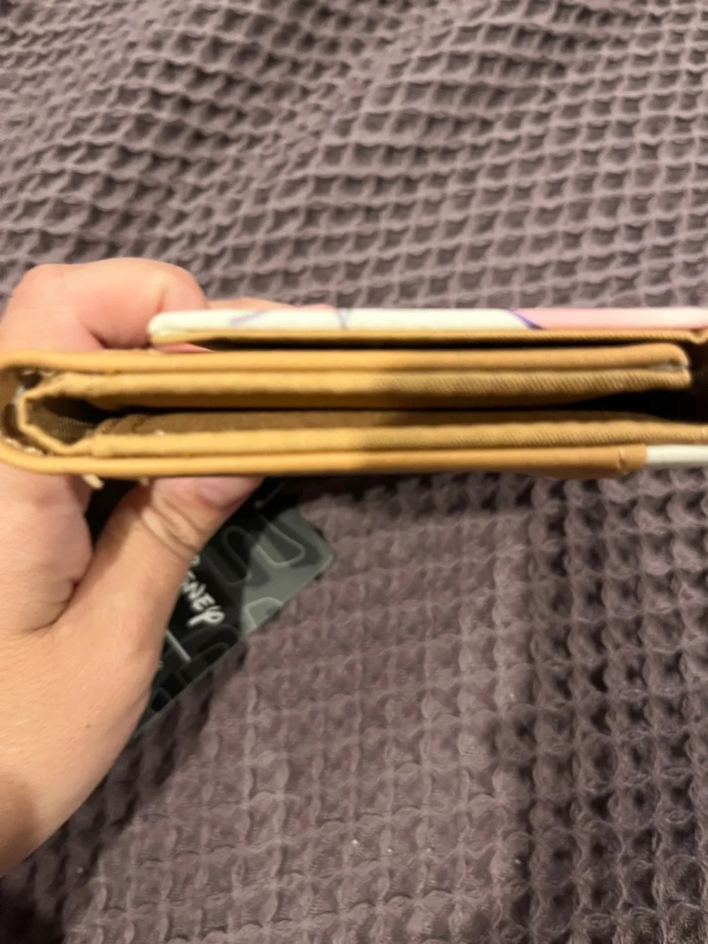 Loungefly Stitch Wallet - Blue, Tan & Pink